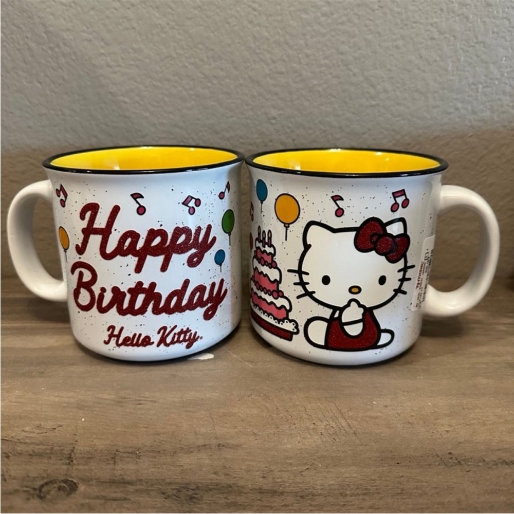 ☀️🌴Hello Kitty Happy Birthday Mug